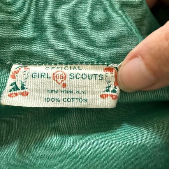 Vintage 50s Girl Scout Uniform and Sash Womens Small Medium S M - Picture 10 of 10